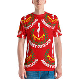 MEN'S JERSEY OUTLOUD FLAGSHIP TEE-RED