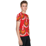 YOUTH JERSEY OUTLOUD FLAGSHIP TEE-RED